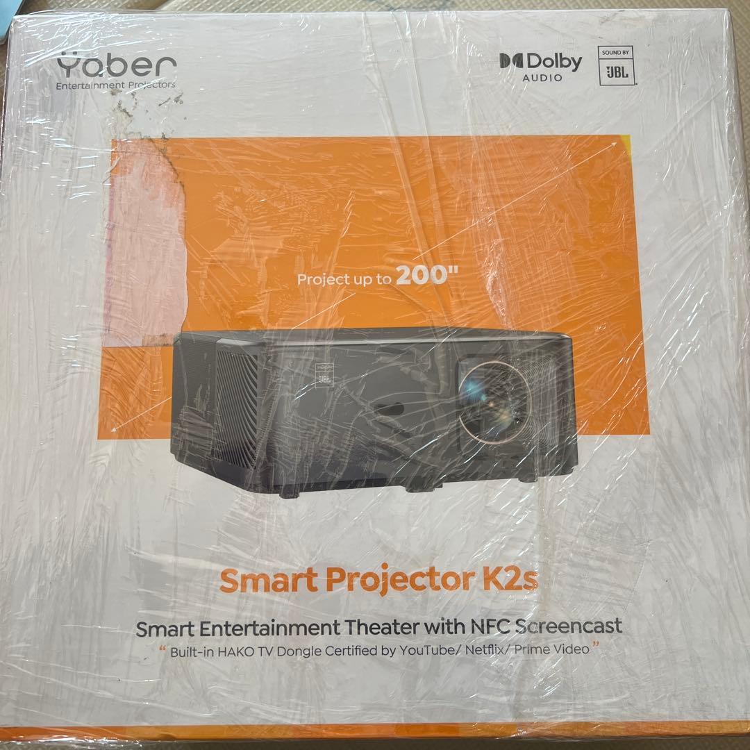 Yaber Projector K2S 家庭用プロジェクター 一回使用