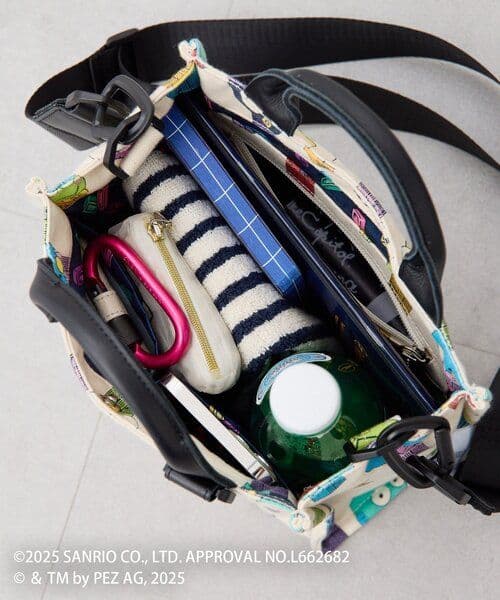 新品 はぴだんぶい×PEZ×ear コラボ コットン トートバッグ S - メルカリ
