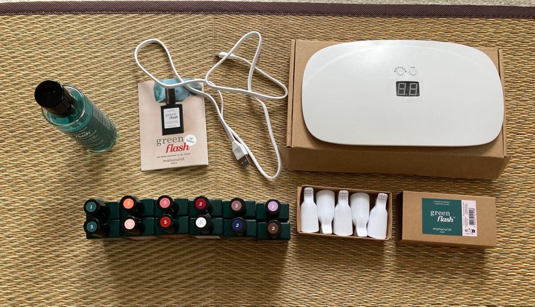 【美品】manucurist グリーンフラッシュジェルネイルセット グリーンフラッシュ | manucurist – マニキュリスト公式オンラインショップ