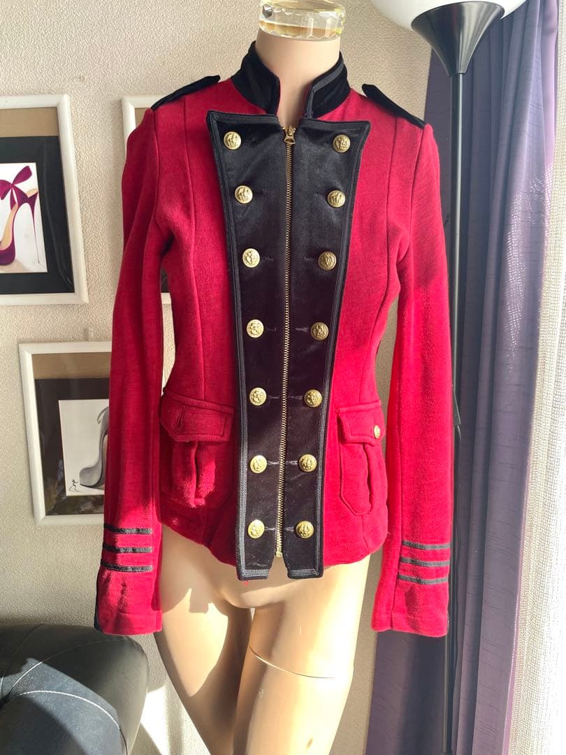 ラルフローレンデニムアンドサプライナポレオンジャケット美品ミリタリー