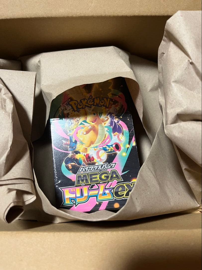 ポケセン産　ハイクラスパックMEGAドリームex 1BOX シュリンク付き