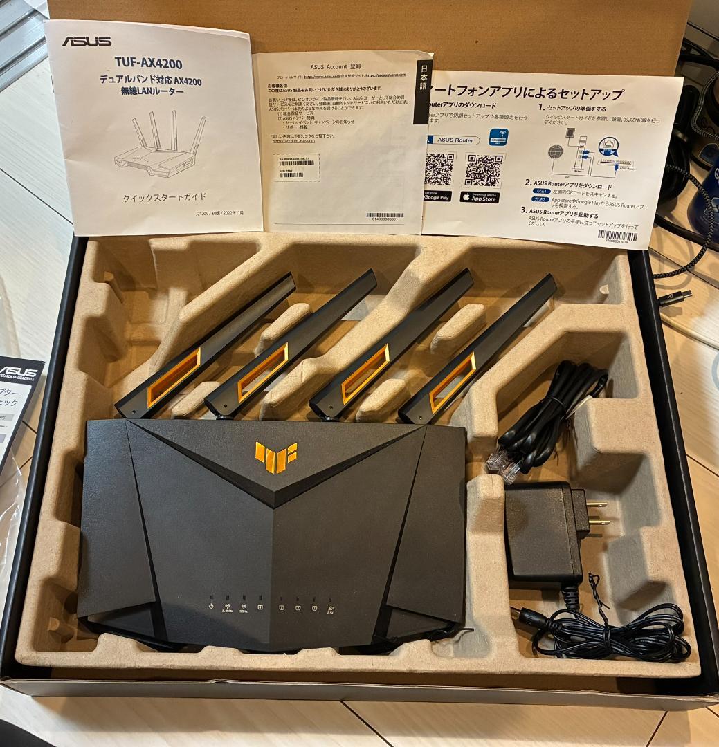 ASUS TUF GAMING AX4200 ルーター
