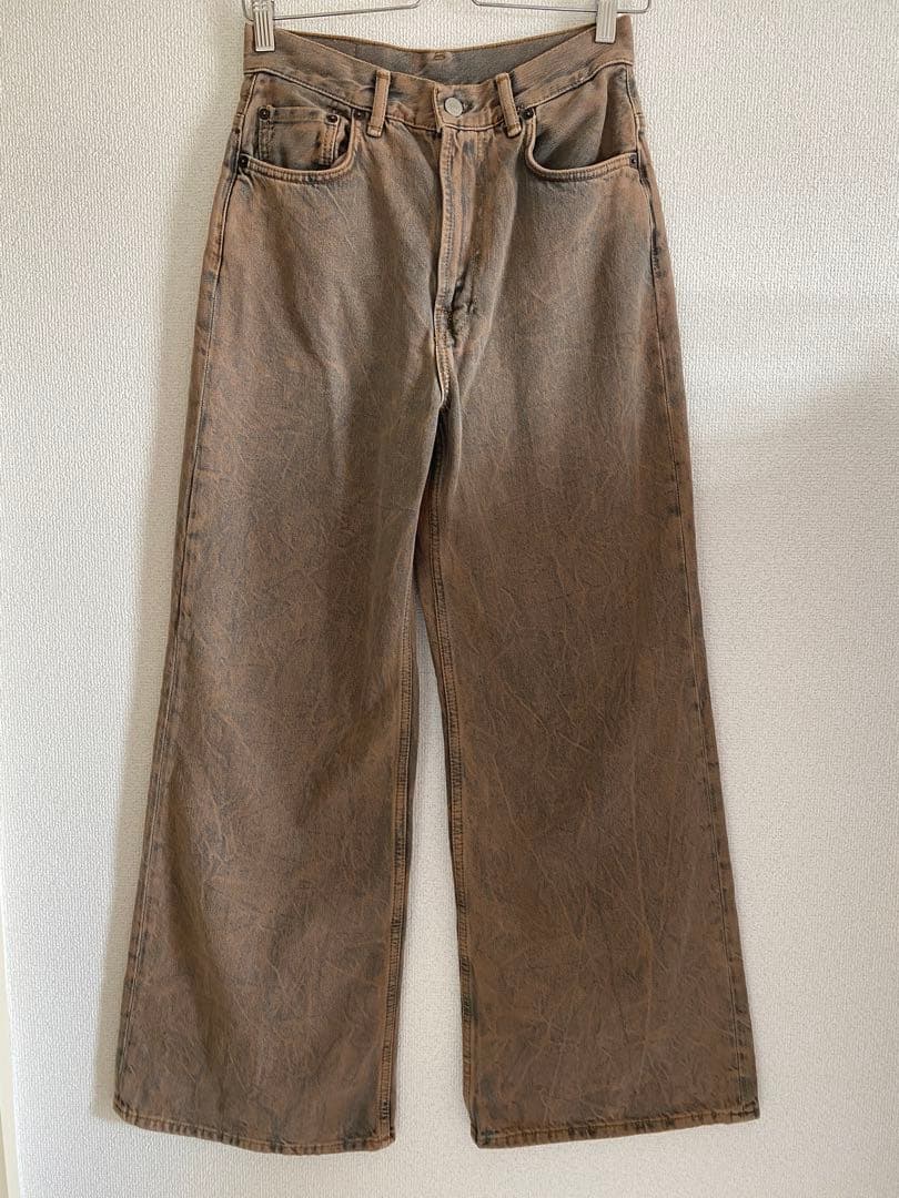 ACNE STUDIOS Relaxed-Fit 2022 フレアデニムパンツ