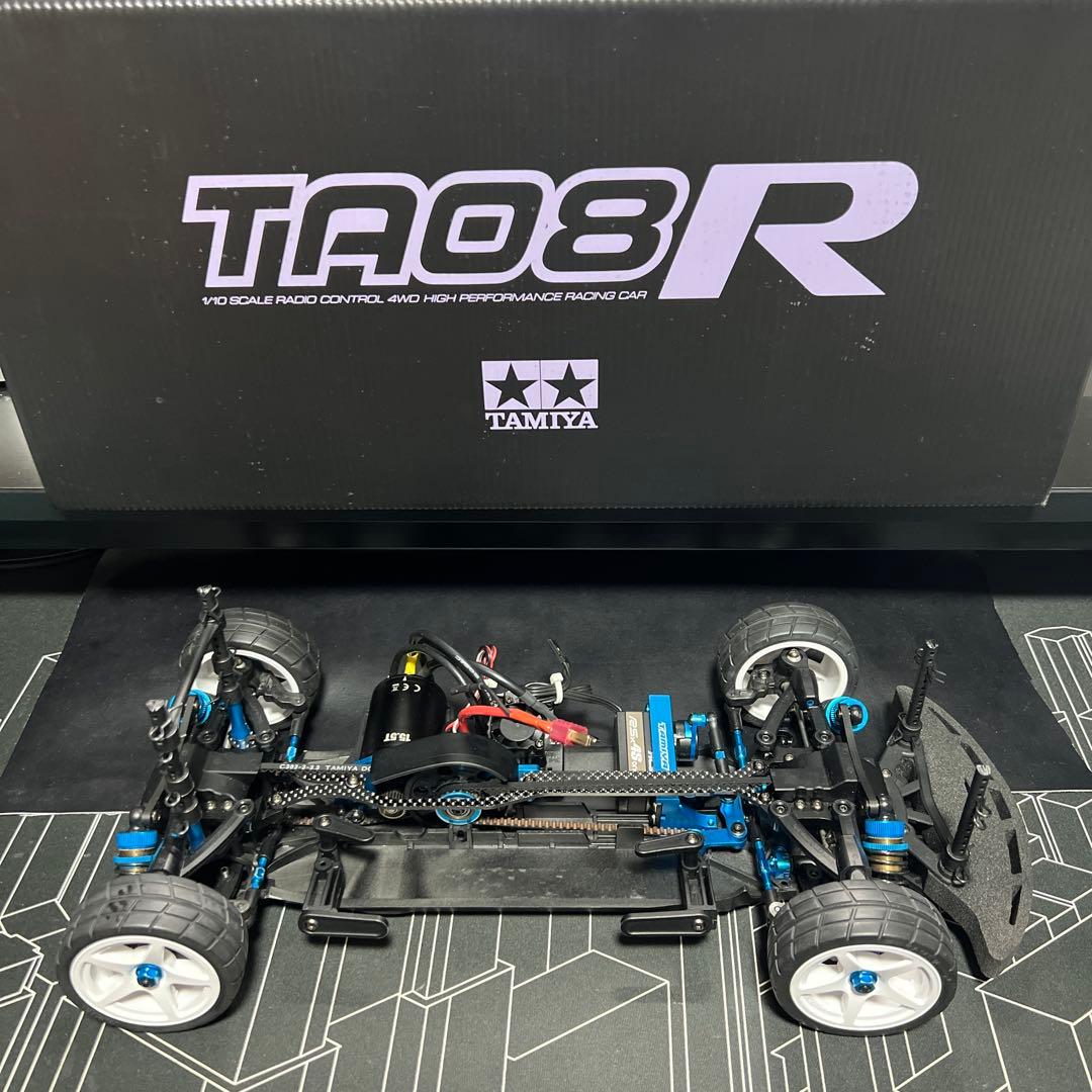 TA08Rシャーシキット（ESC/モーター/サーボ/バッテリー付き） タミヤ RC特別企画商品 1/10RC TA08R シャーシキット | タミヤ