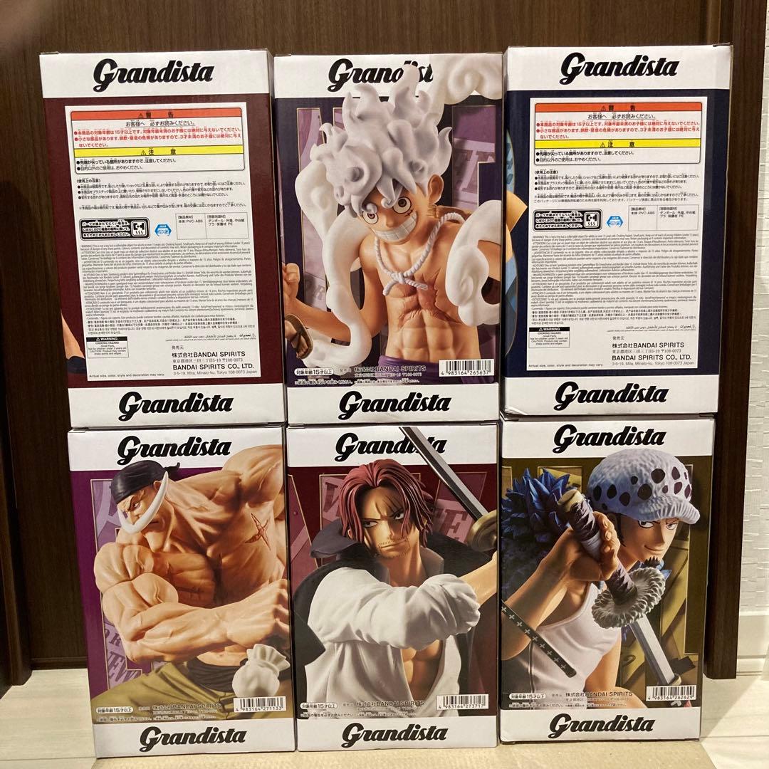 ワンピース フィギュア6点まとめ売り Grandista - メルカリ