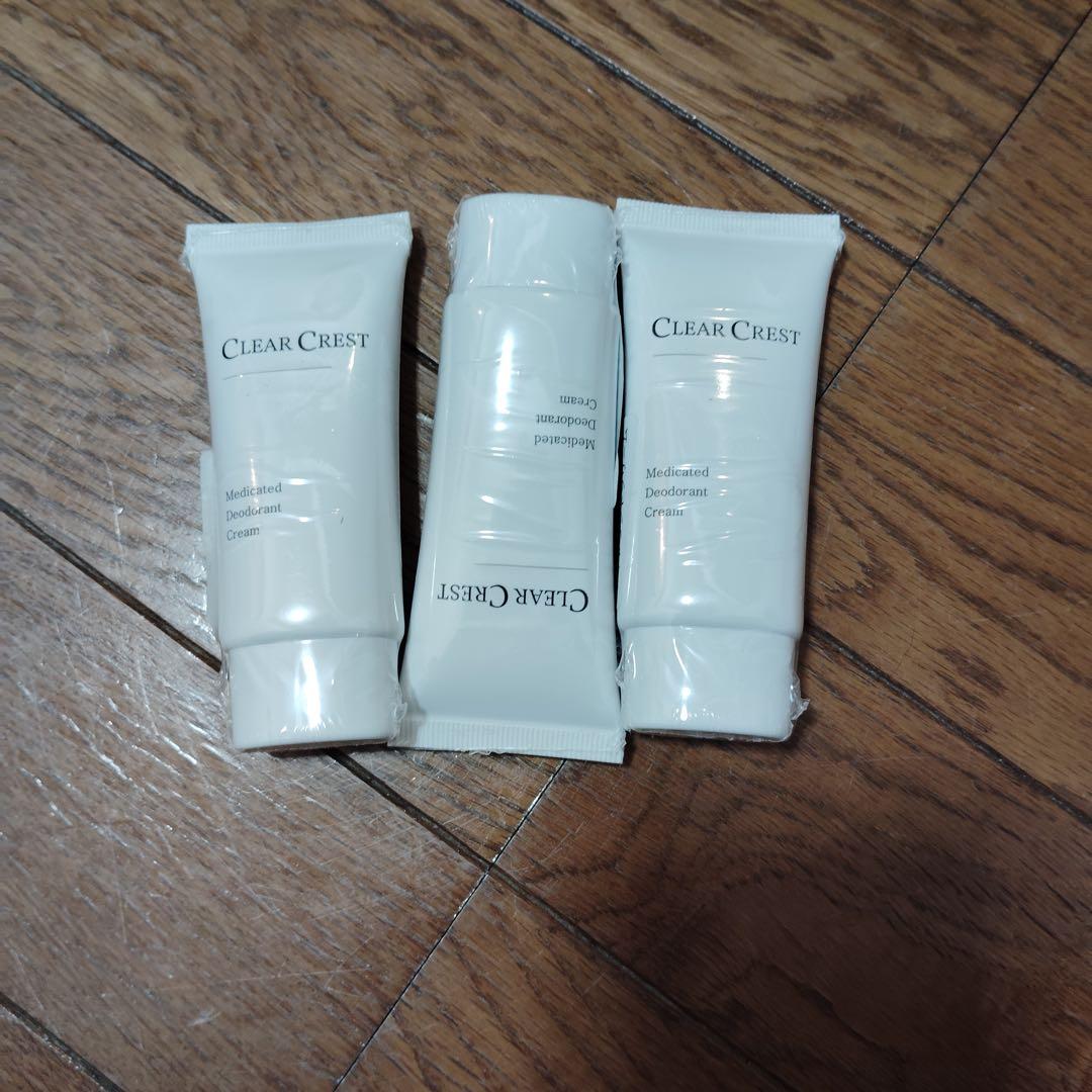 tx5862 CLEAR CREST（クリアクレスト） デオドラントクリームx3