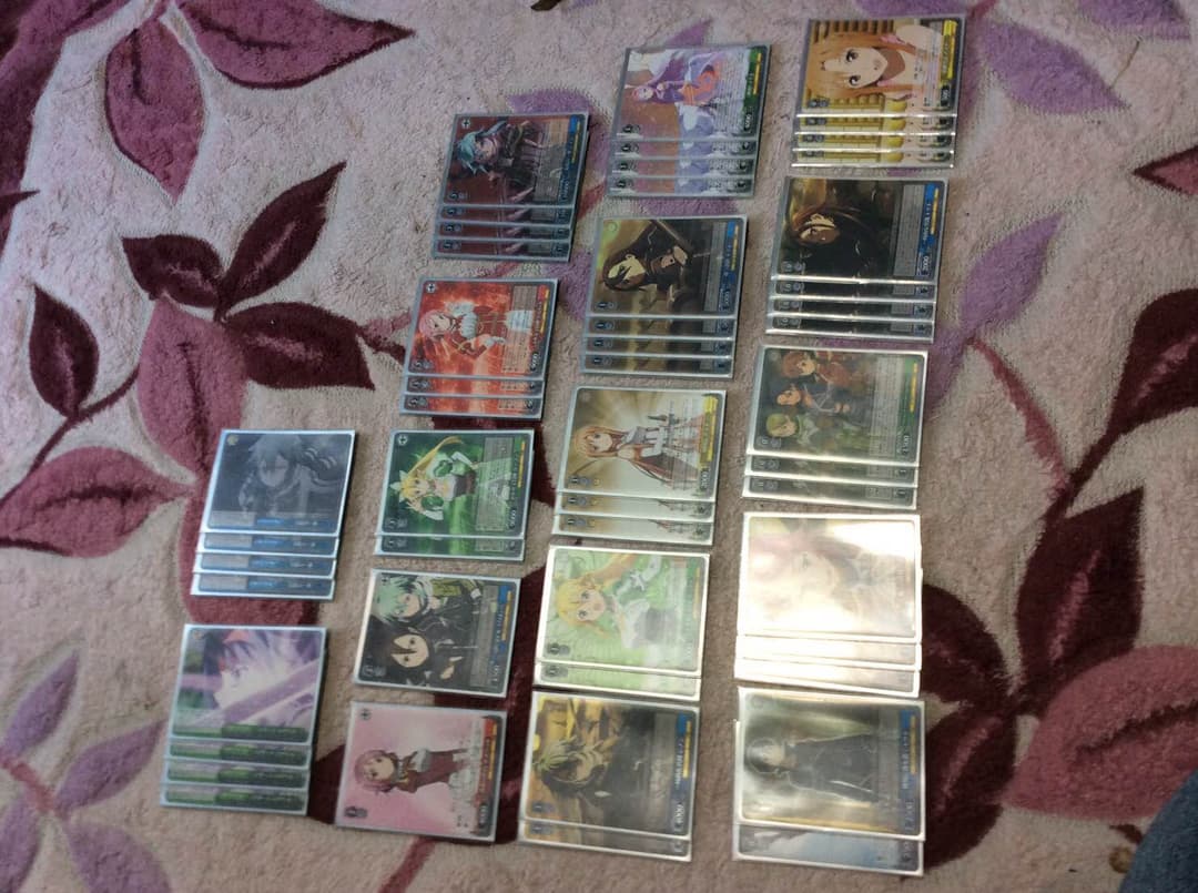 ヴァイスシュヴァルツ SAO 絶剣採用型 ブシロード ヴァイスシュヴァルツ [1枚裏面若干キズ有]《絶剣》ユウキ