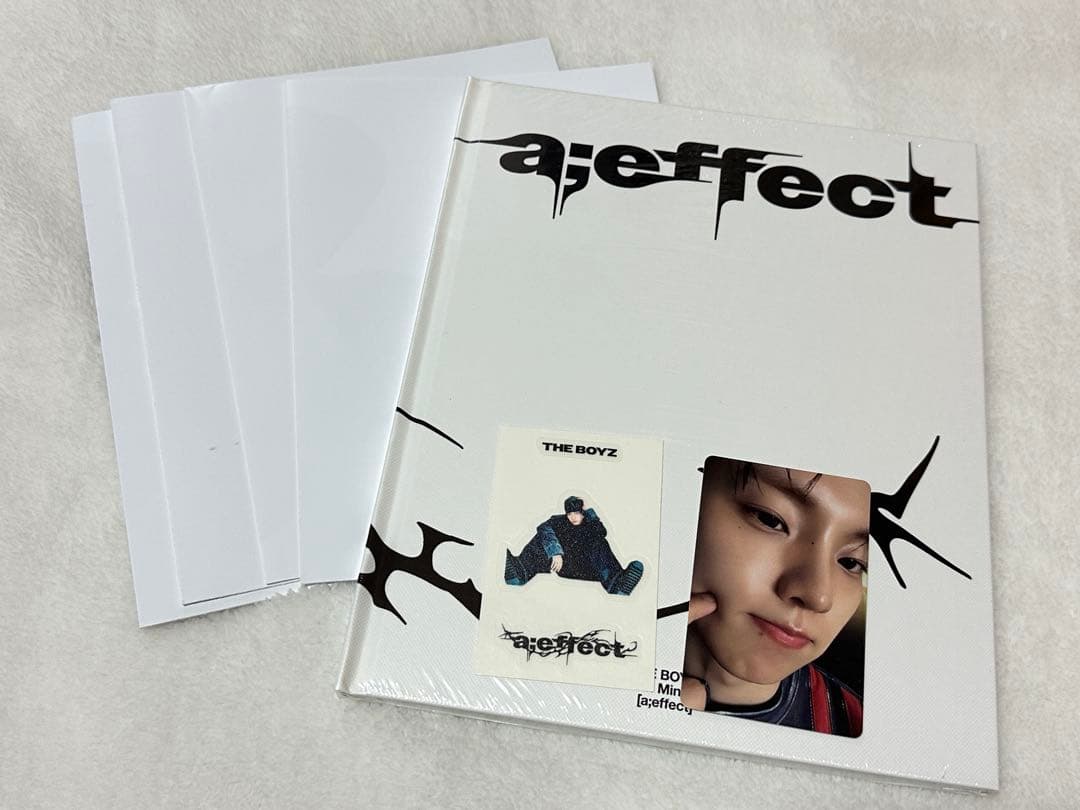 THE BOYZ a;effect CD未開封 トレカセット キュー - メルカリ