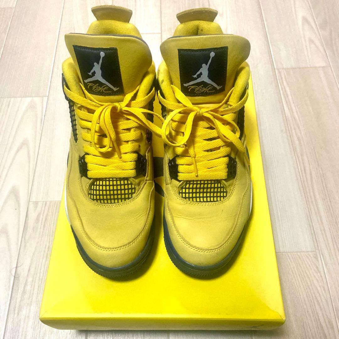 釈*ん様 Nike Air Jordan 4 Tour Yellow Light