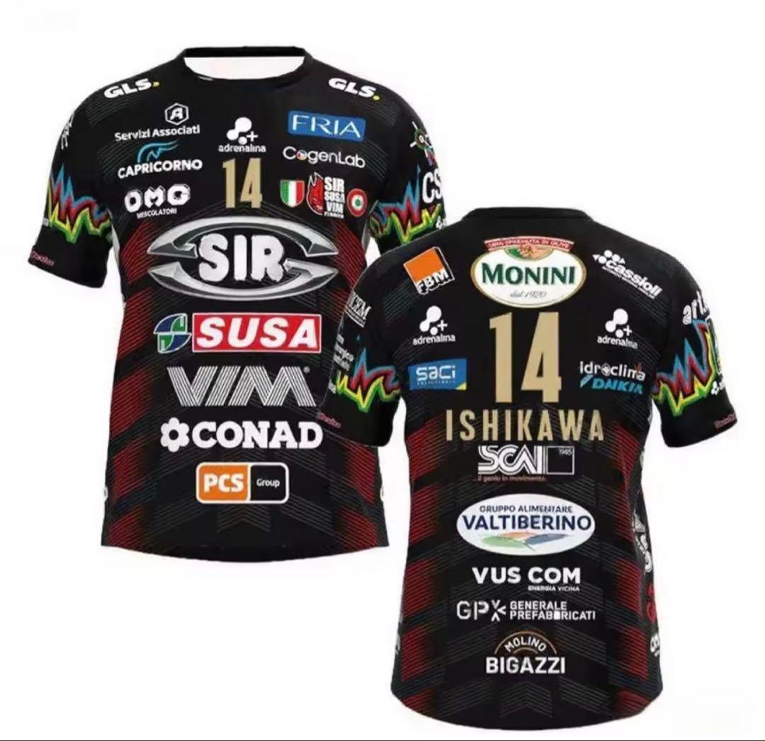 GIANNELLI選手着用 石川祐希選手着用 ペルージャ セリエA ユニフォーム