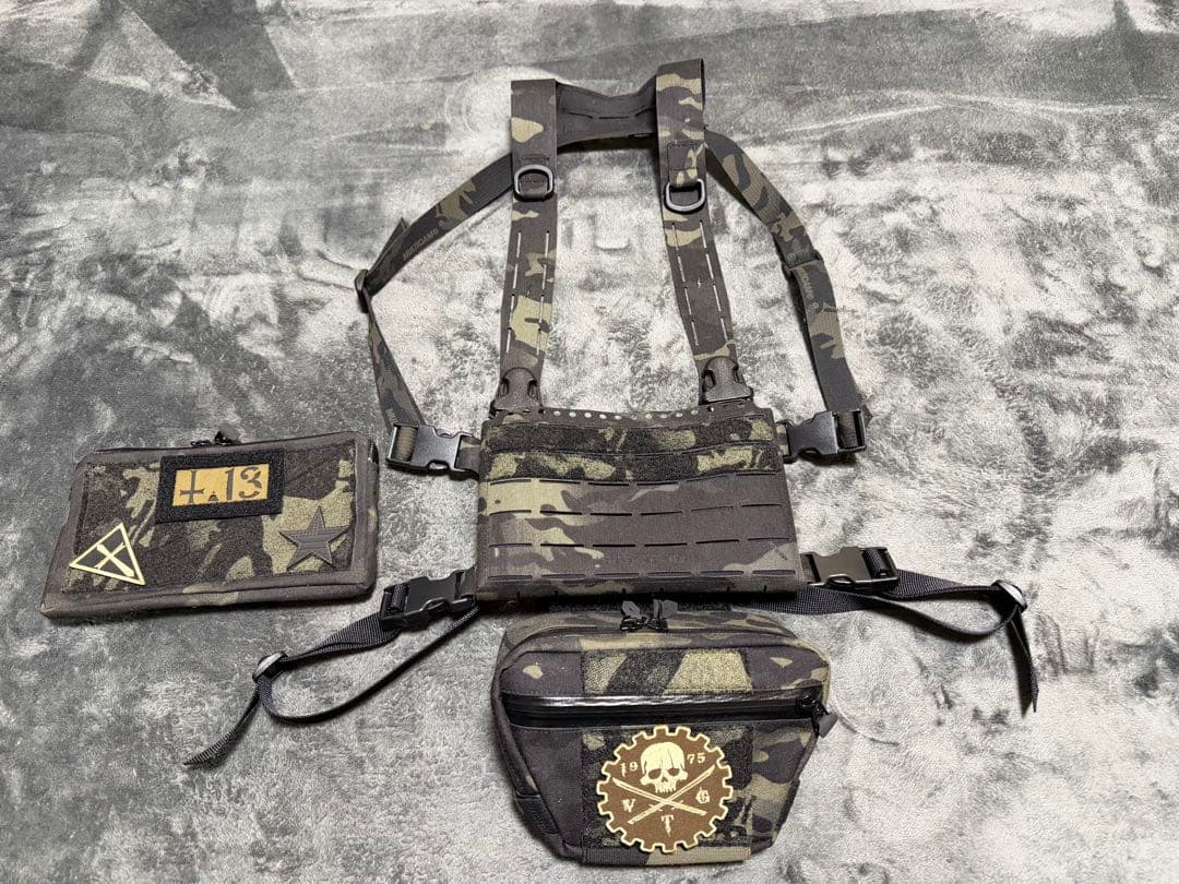 ユ*ヤ様 VOLK TACTICAL GEAR(VTG) チェストリグセット M