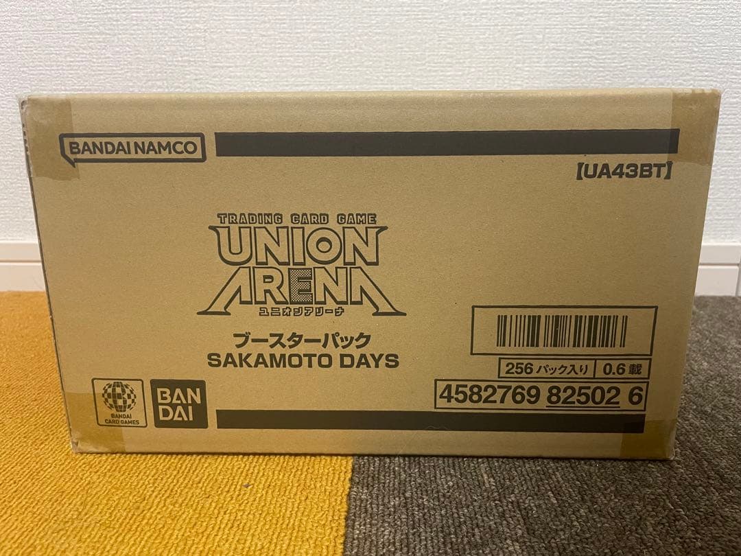 ユニオンアリーナ ブースター サカモトデイズ カートン 1箱(16BOX) ブースターパック SAKAMOTO DAYS【UA43BT】UNION ARENA(1BOX・16パック