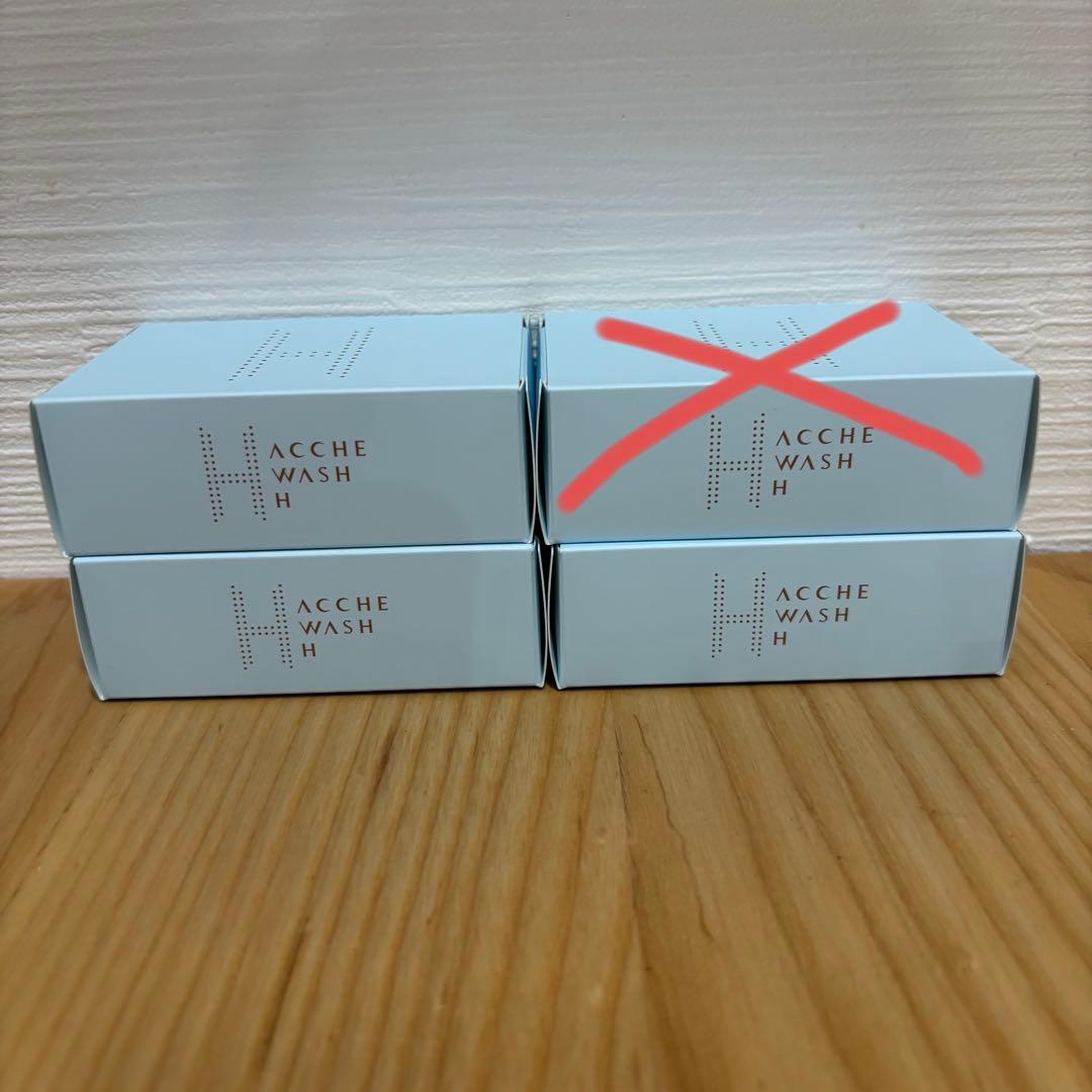 本物コスメ・美容 - 【新品未開封】アッチェ ウォッシュ 洗顔石鹸