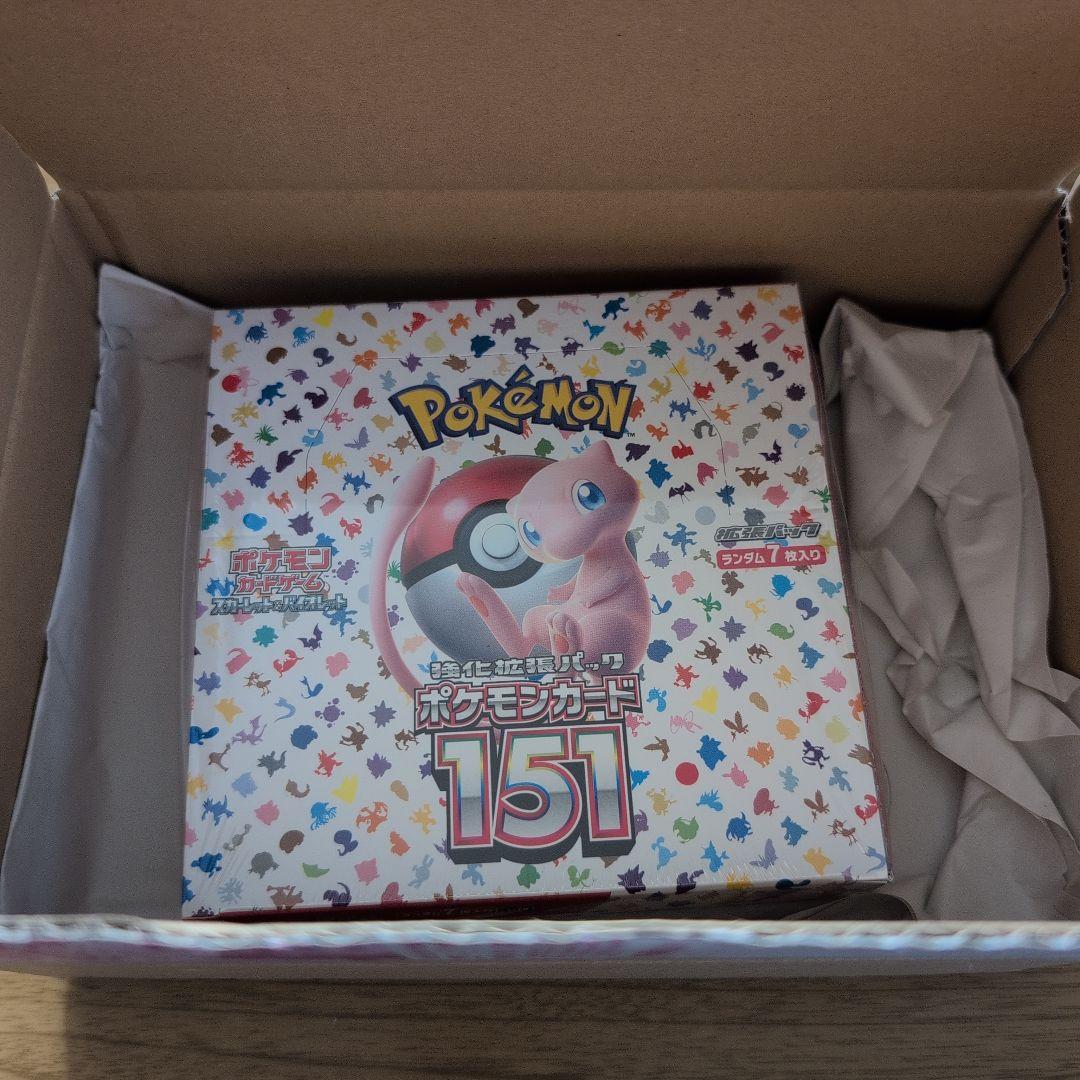 ポケモンカード151 シュリンク付き　未開封