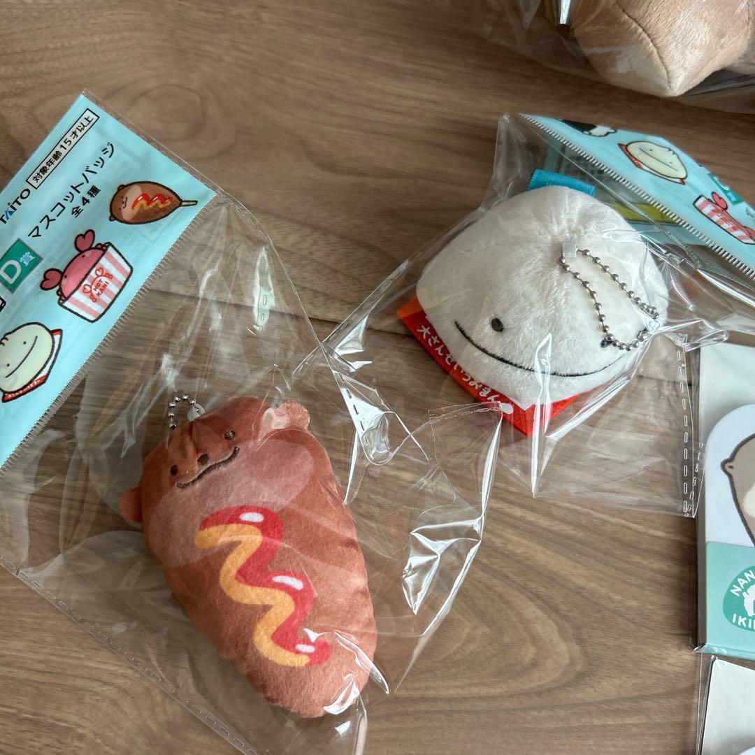 なんでもいきもの タイトーくじ ラストハッピー賞 やきおにぎり 8点