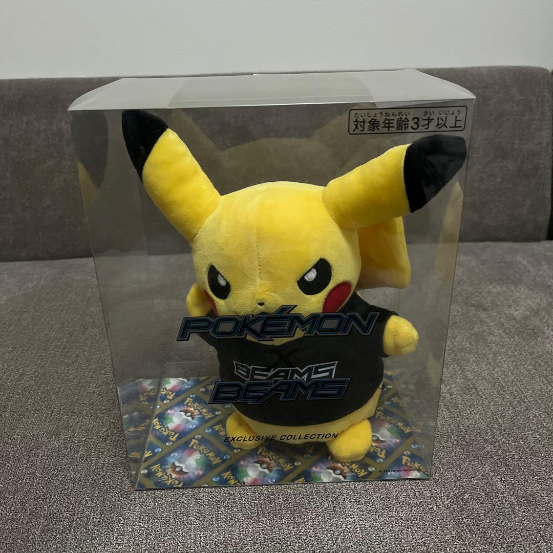 ポケモン ピカチュウ BEAMS 限定コレクション ぬいぐるみ 箱あり