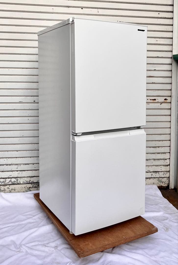 ②【送料無料】SHARP 冷蔵庫 152L SJ-D15K-W 2023年 0bbbcdd5931a1e9fa424753eb38b7a
