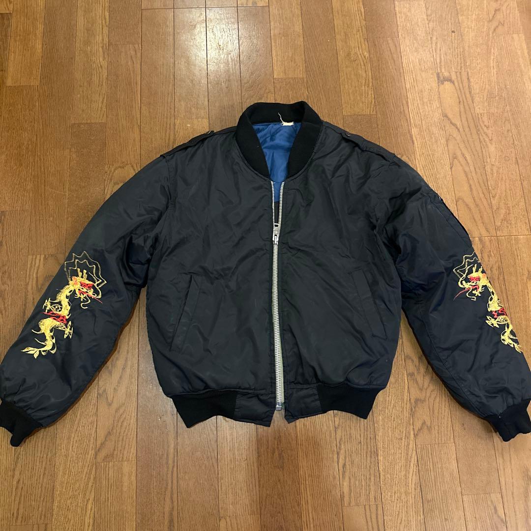 ツアージャケットドラゴン刺繍 スカジャン WEST-PAC 1977 - 78