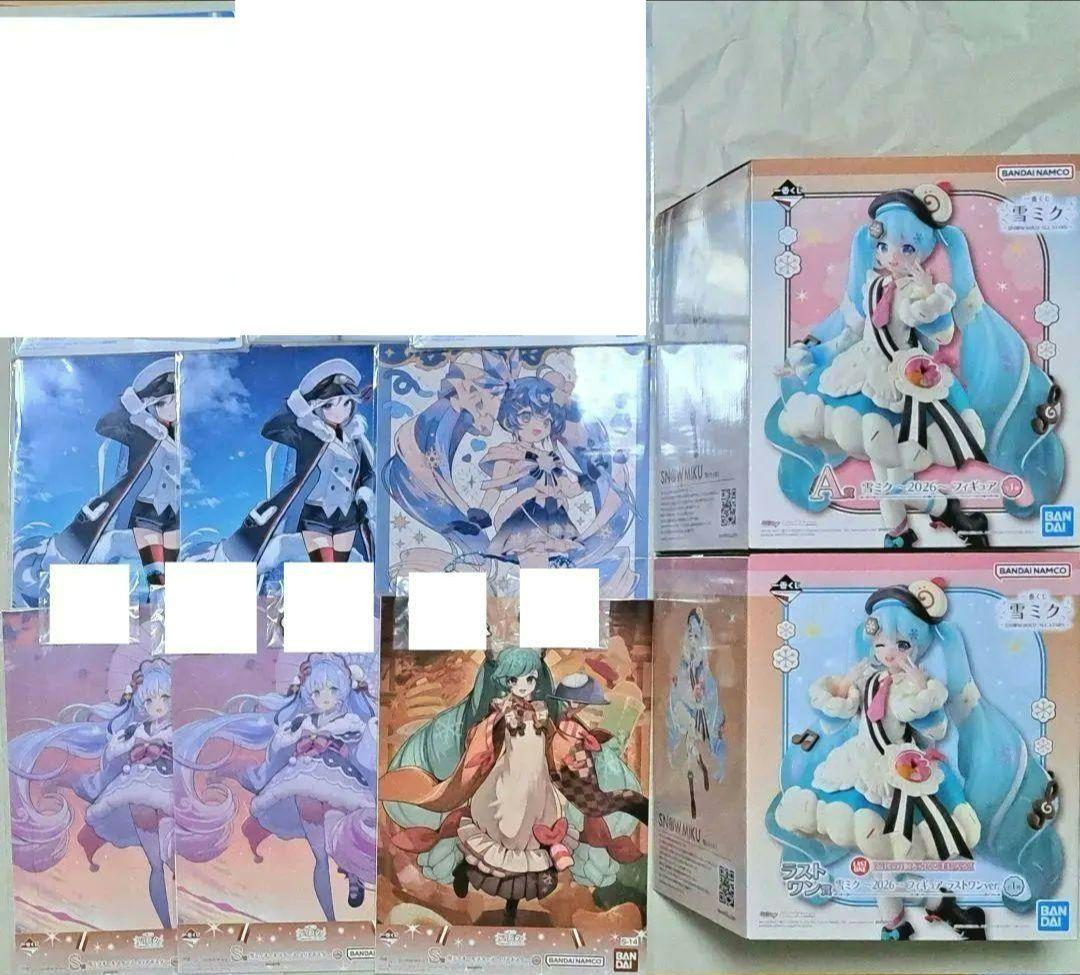 雪ミク　一番くじ　A賞　ラストワン　フィギュア　ポスター　S　2023　初音ミク 一番くじ 雪ミク ～SNOW MIKU～」の全ラインナップ公開！ラストワン賞