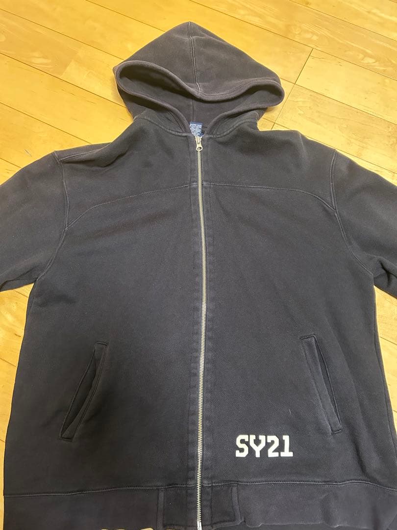 STUSSY SY21 ブラック XL パーカー Stussy】 Stock Seoul 2024 Zip Hood Black (STUSSY/パーカー