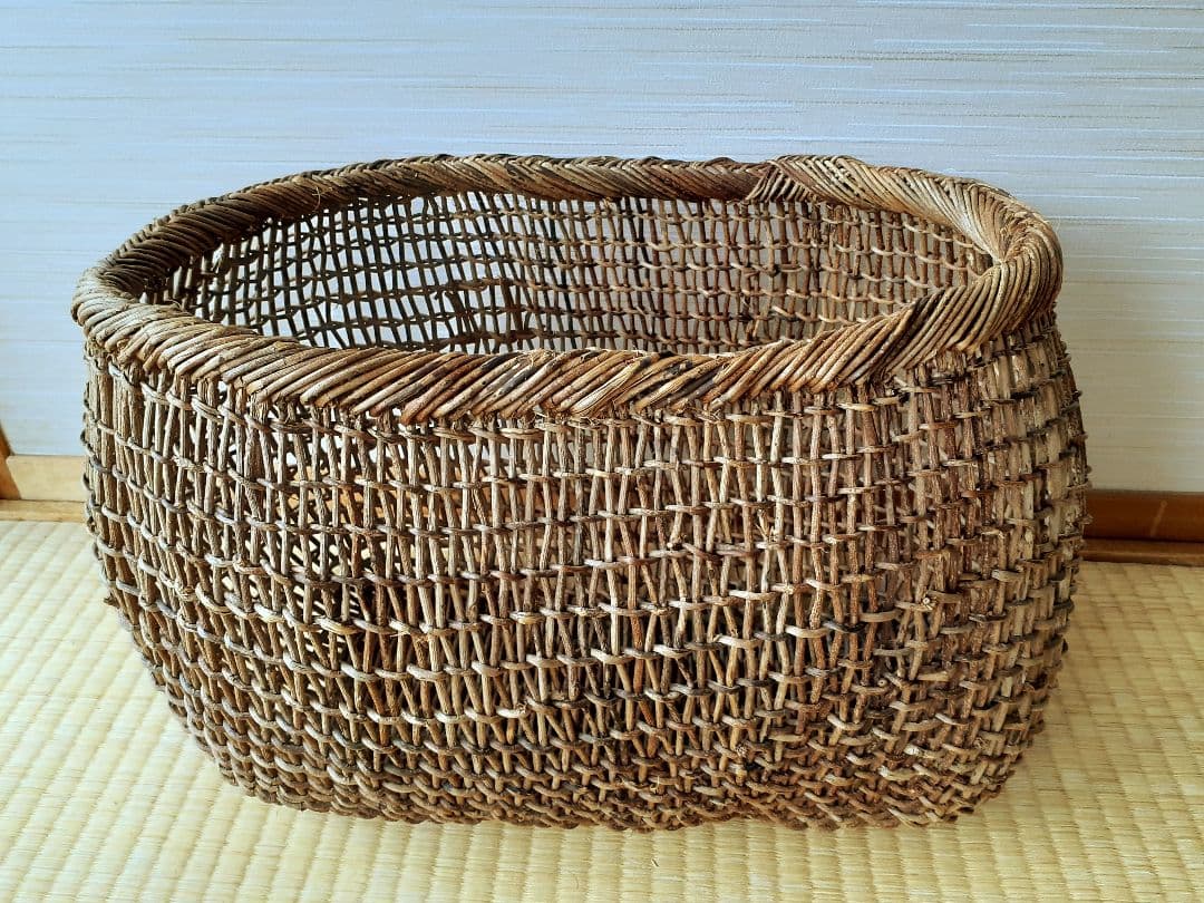 あけび　こだし編　かご