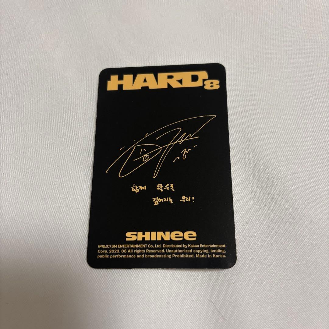 SHINee オニュ ONEW トレカ HARD - メルカリ