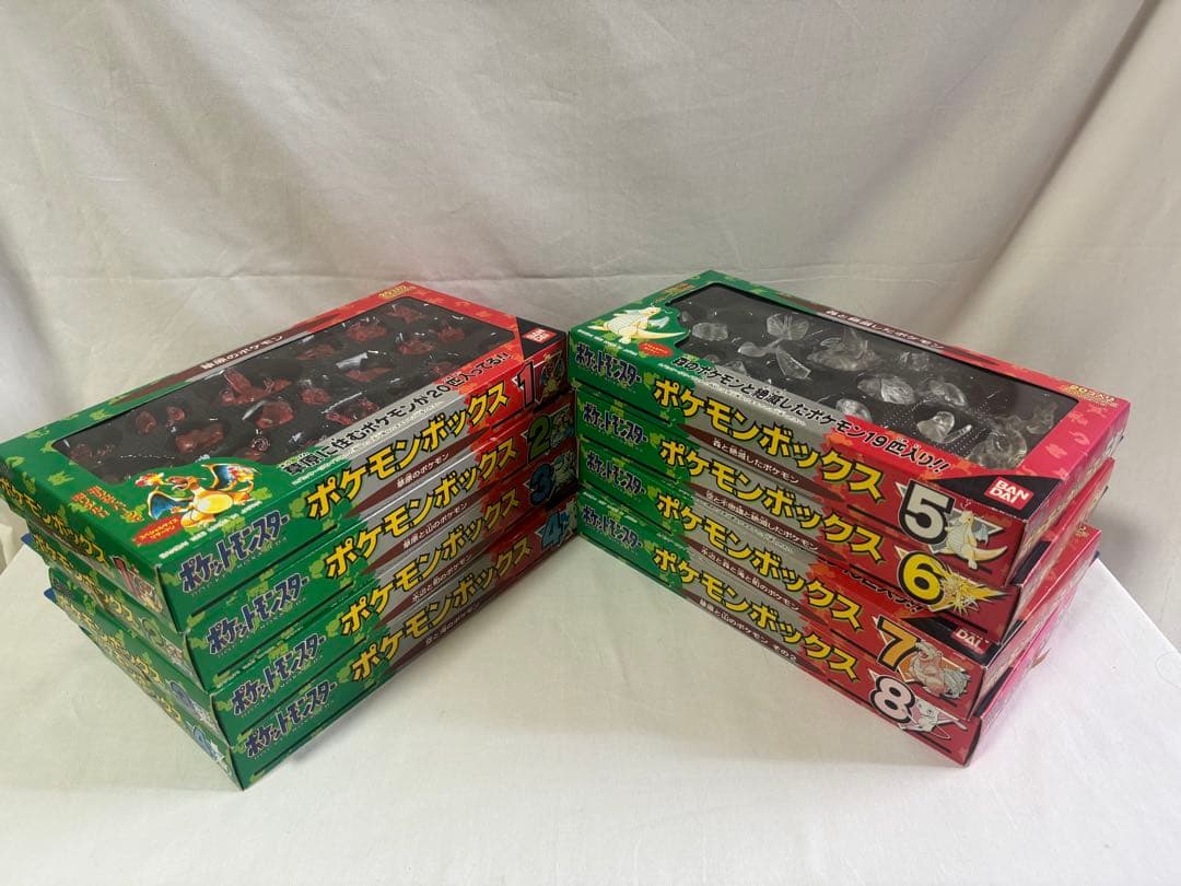 希少 ポケモン 初期 ポケモンボックス フィギュア 1〜8 フルコンプ新品