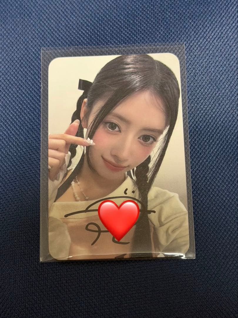 Ｋ*！様 NiziU リマ MMT ヨントン 直筆サイン トレカ