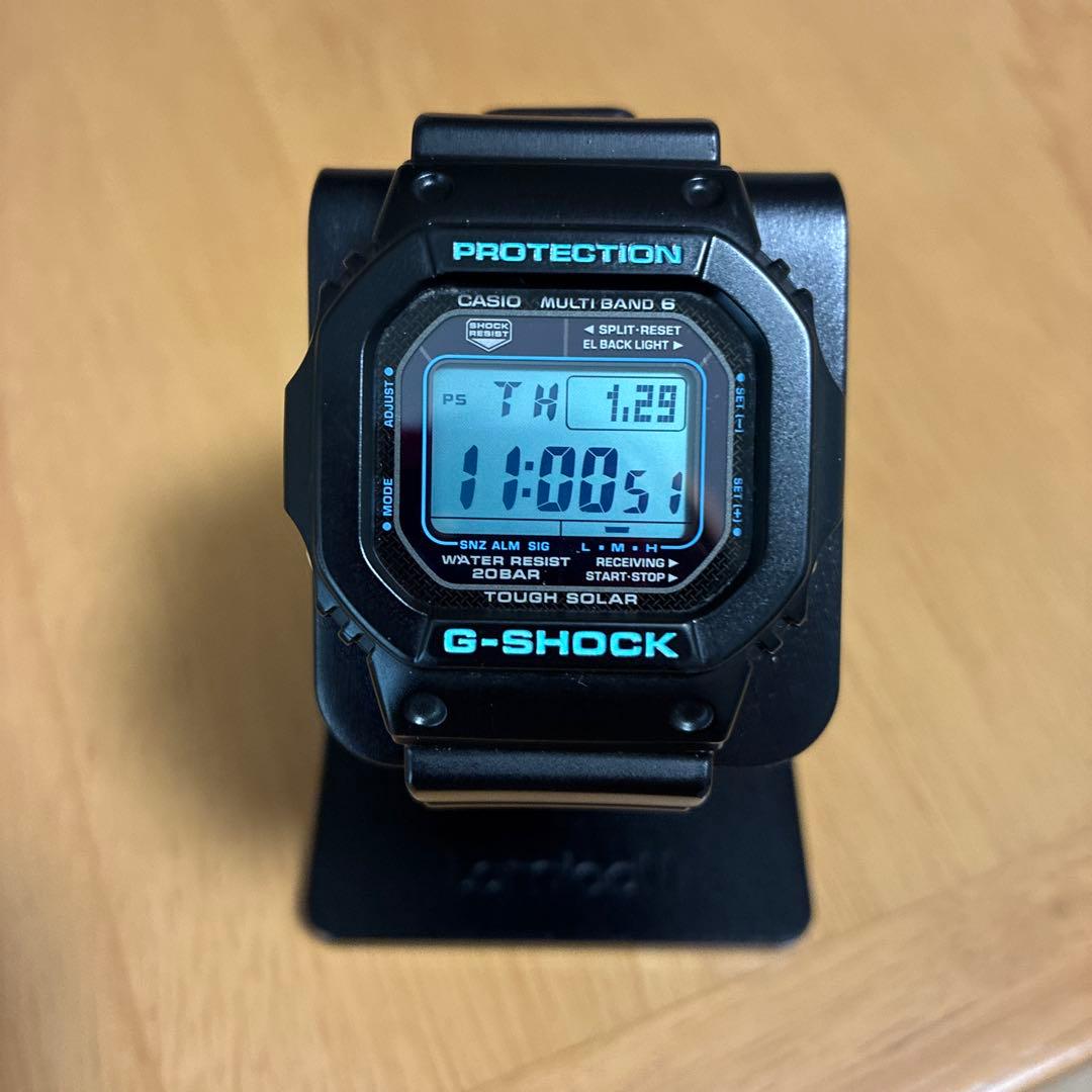 GショックGW-M5610BA-1JF ブラック×ブルーシリーズ　ゴリオさん専用