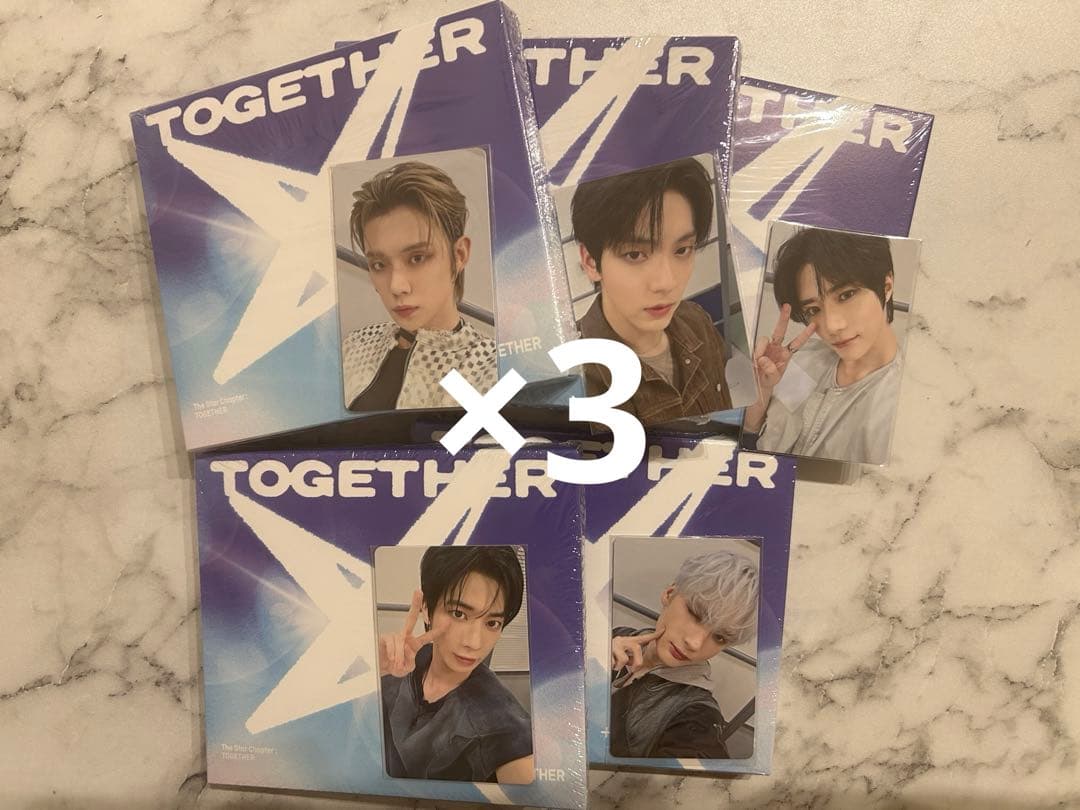 TXT TOGETHER Solo Track Ver. 5形態セット 福岡限定