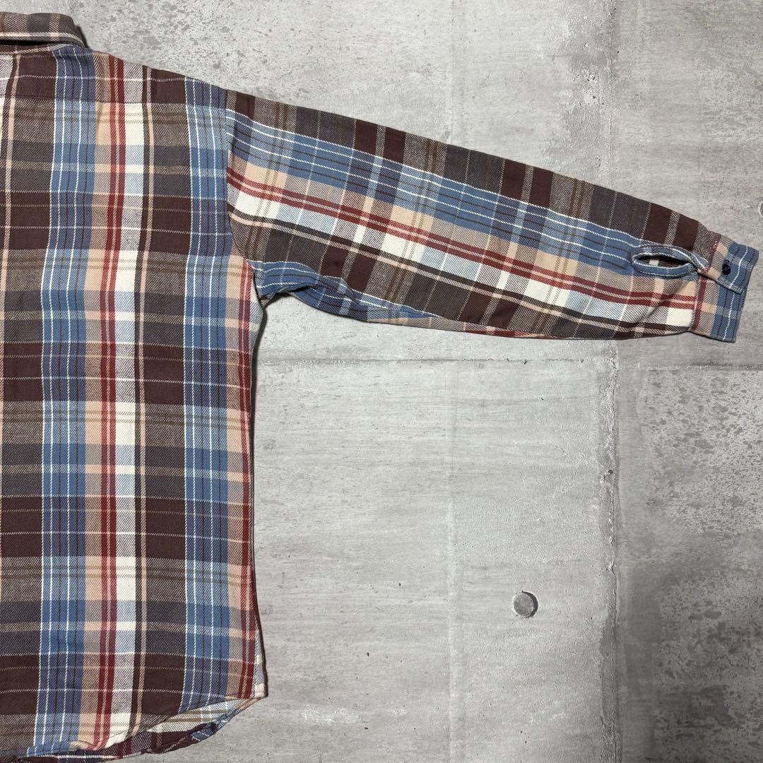 70s USA製 FIVE BROTHER ネルシャツ 西海岸 アメカジ サーフ - メルカリ