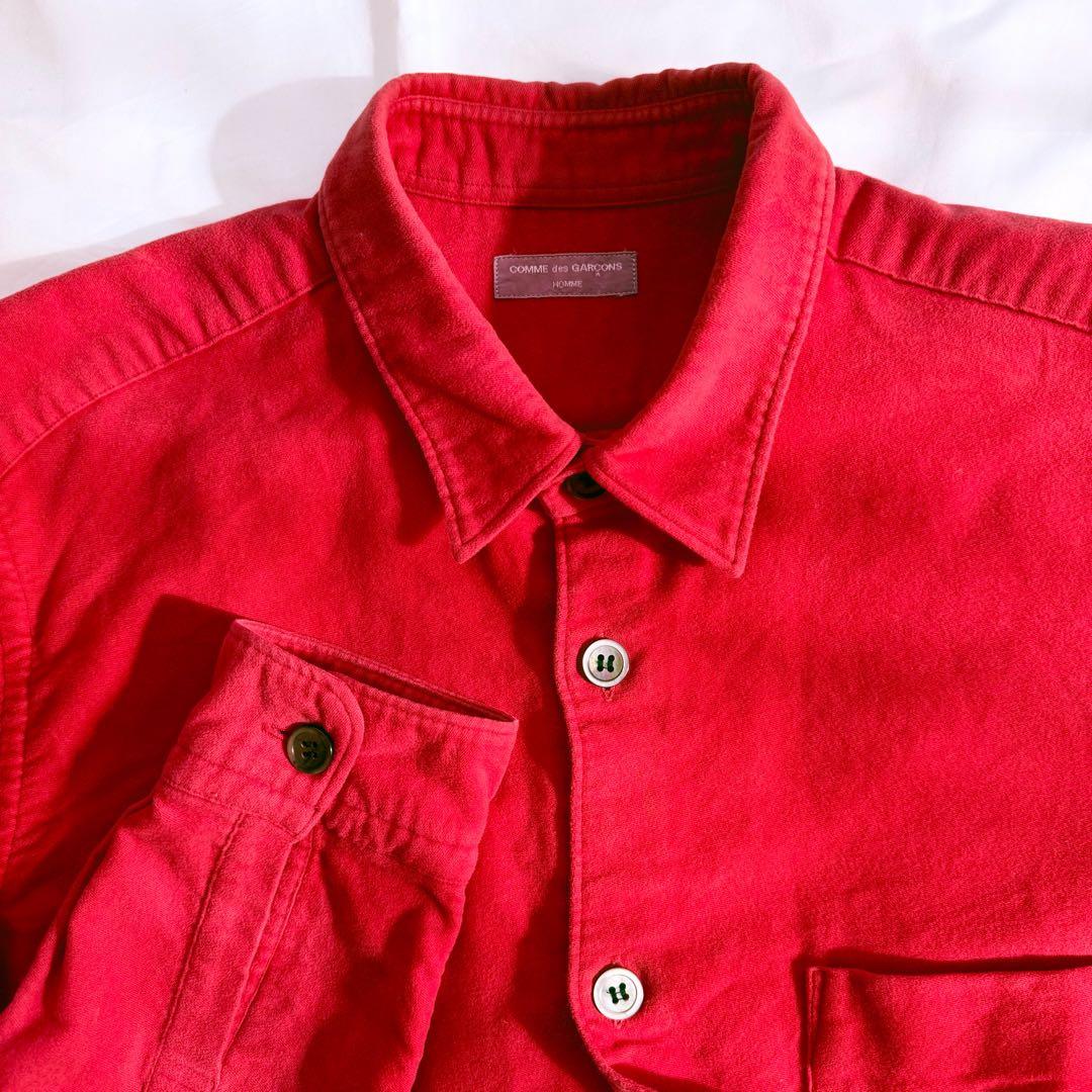 希少カラー 週末限定セール❗️コムデギャルソン田中オム ネルシャツ