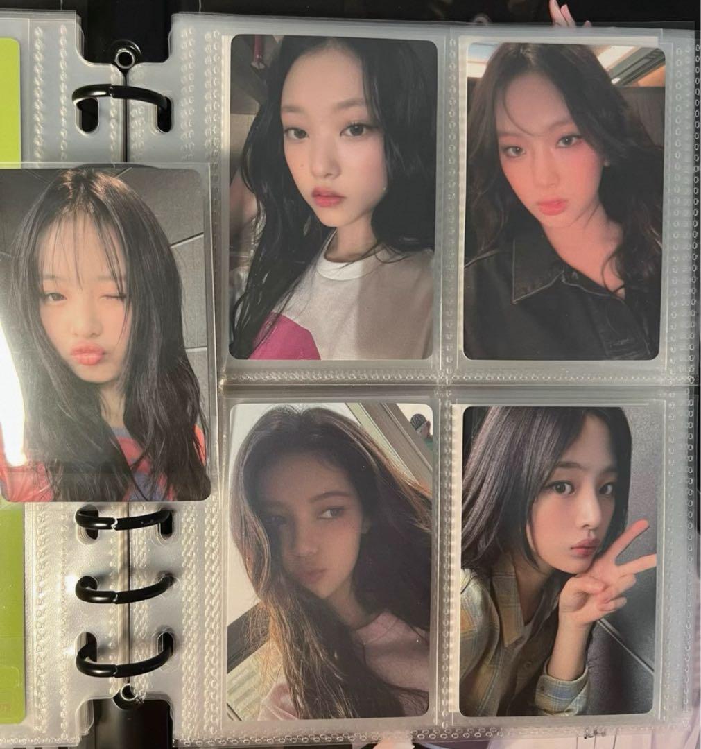 NewJeans 一直娛 yizhiyu yzy 中華 北京 トレカ5枚セット
