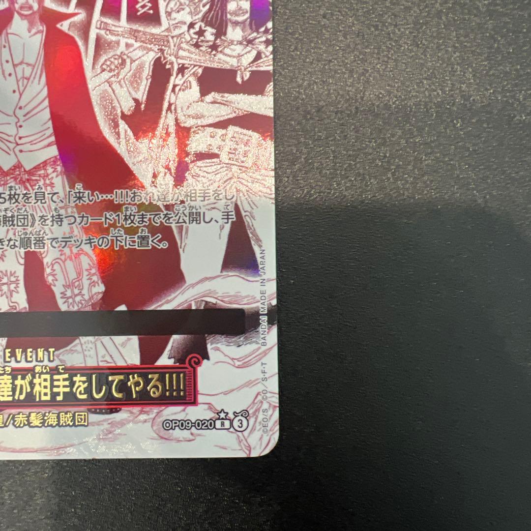 来い...!!!おれ達が相手をしてやる！！！