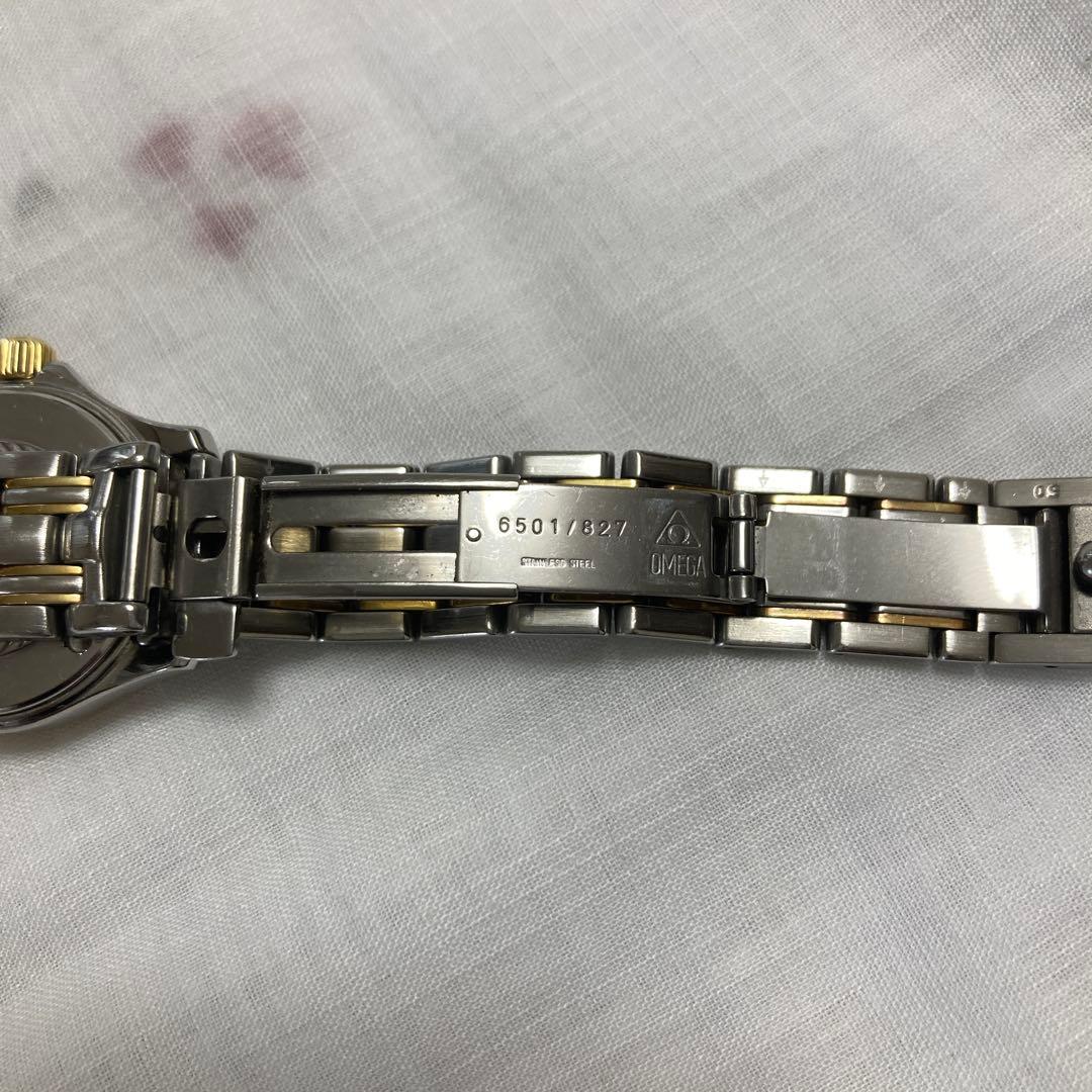 オメガ OMEGA シーマスター120m デイト YGコンビ - メルカリ