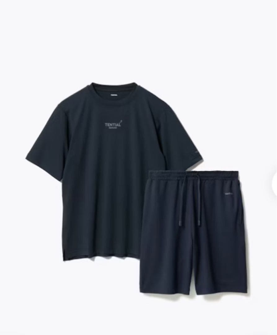 BAKUNE メッシュショートスリーブTシャツ＆ショートパンツセット TENTIAL（テンシャル） リカバリーウエア 公式 BAKUNE Mesh ボトムス