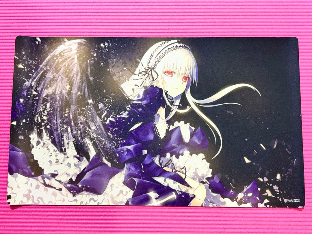 【開封済み】ローゼンメイデン 水銀燈 クラスター フレシア プレイマット
