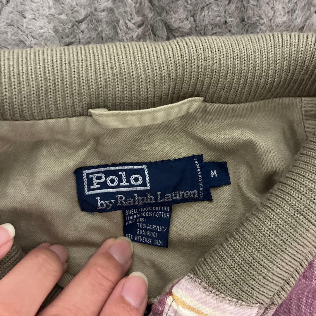 90s Polo Ralph Lauren G9 ハリントンジャケットチェック柄 - メルカリ