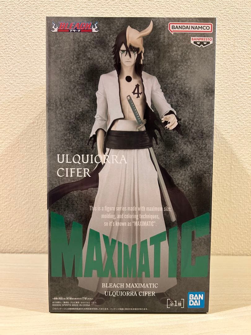 BLEACH フィギュア MAXIMATIC ウルキオラ・シファー - メルカリ