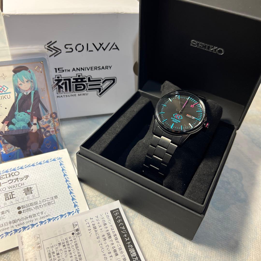 初音ミク SEIKO セイコー 15th Anniversary 腕時計ウォッチ - メルカリ
