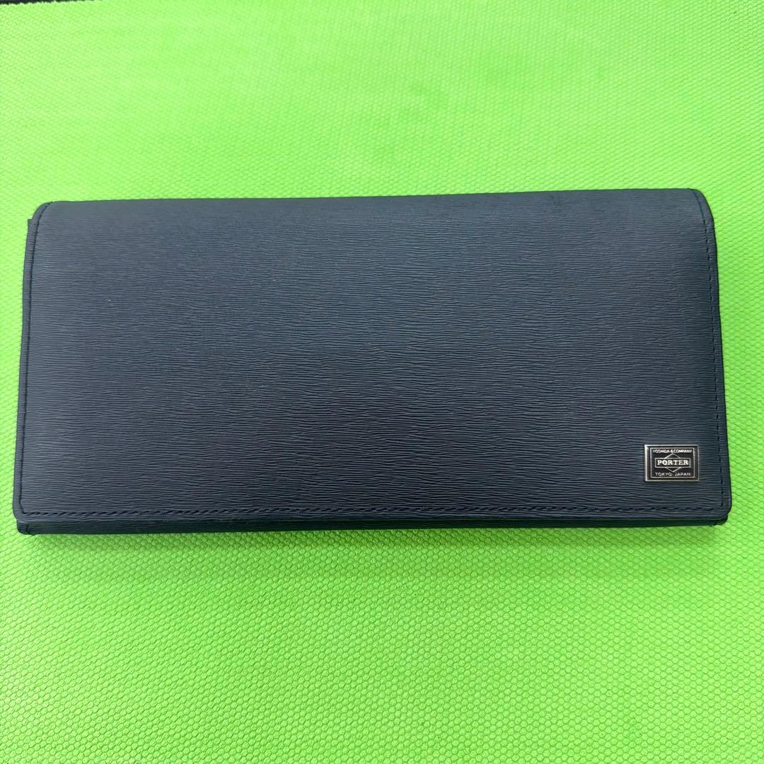 PORTER ネイビー 長財布