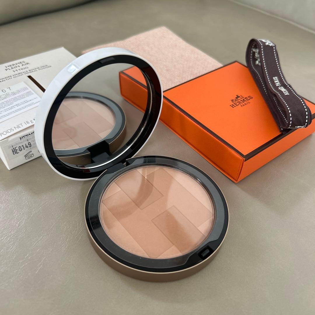 【美品！ポーチ付】エルメスプランエア フェイスカラー 01 トットリ