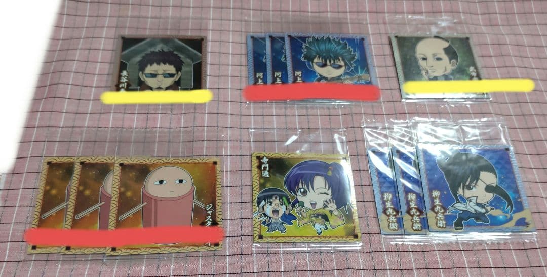 バラ売り⭕ 銀魂 ウエハース にふぉるめーしょん シール ステッカー 1