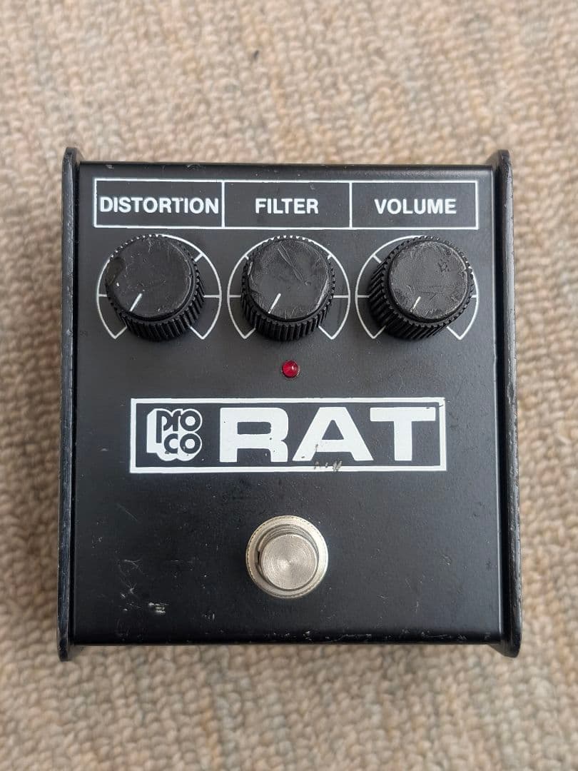 ギター proco RAT 1986 Black Face