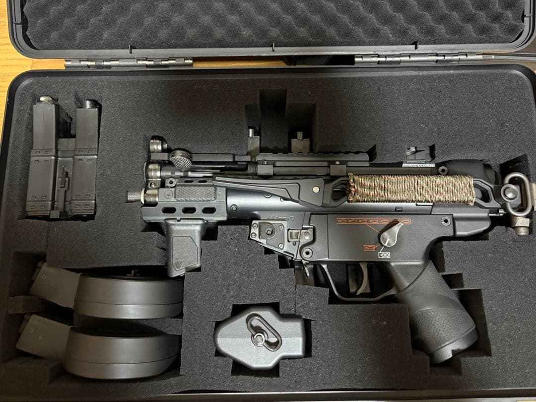 東京マルイ　MP5K HC エアソフト97仕様　ハードガンケース付き