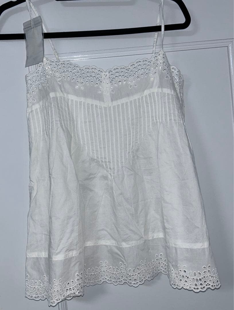 ピンクハウス　キャミソール　レース　白 セール】 レース＆リボン使いキャミソール （キャミソール・チューブ