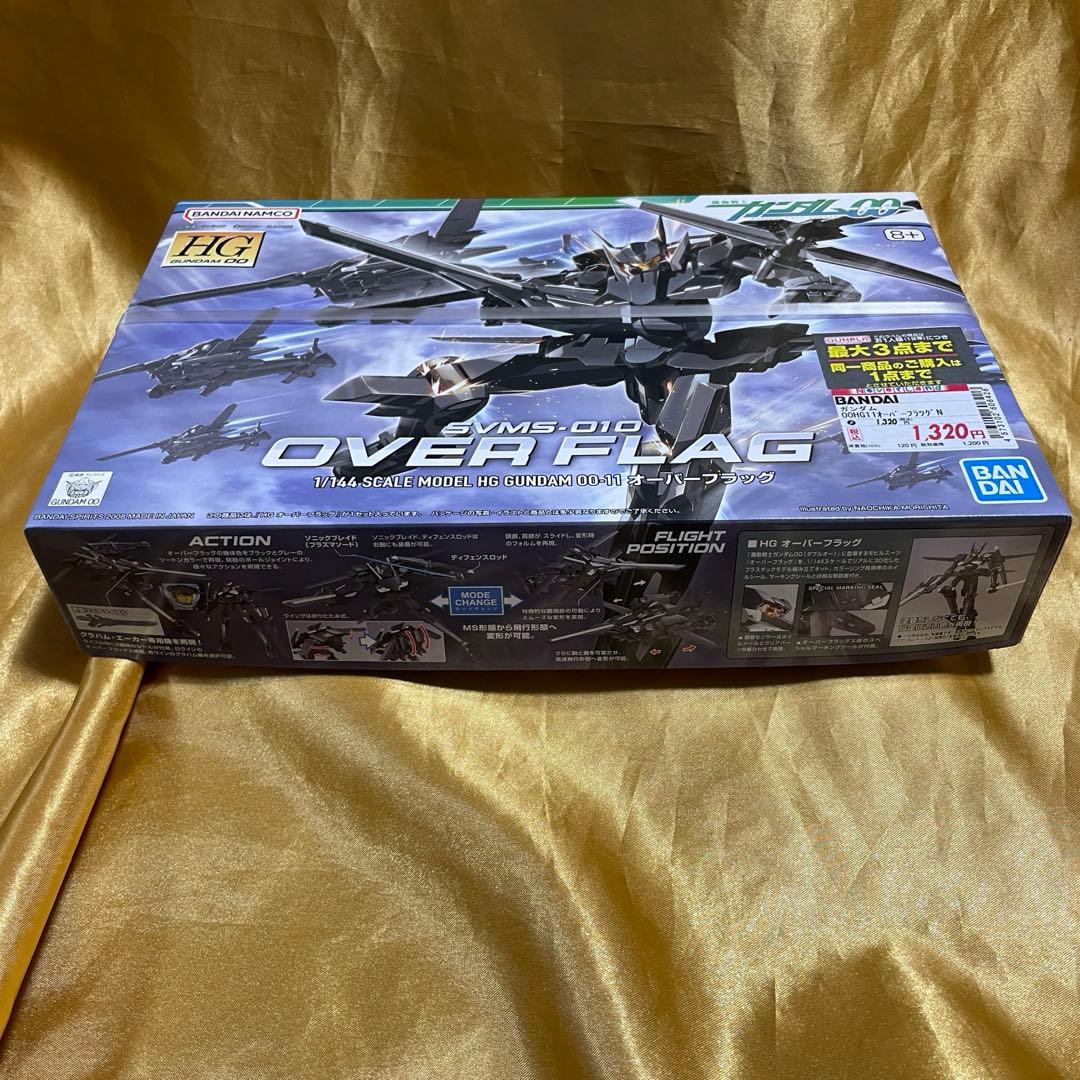 HG 1/144 オーバーフラッグ （機動戦士ガンダム00ダブルオー）ガンプラ