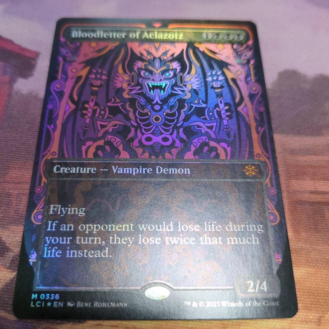 MTG アクロゾズの放血者 英語版ボーダーレスFOIL - メルカリ