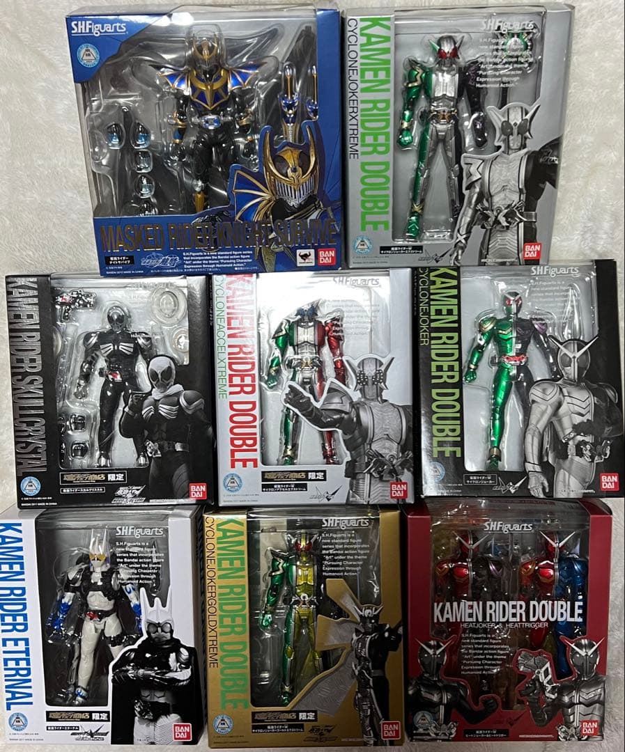 開封、未開封品 S.H.Figuarts フィギュアーツ　仮面ライダーＷ　他