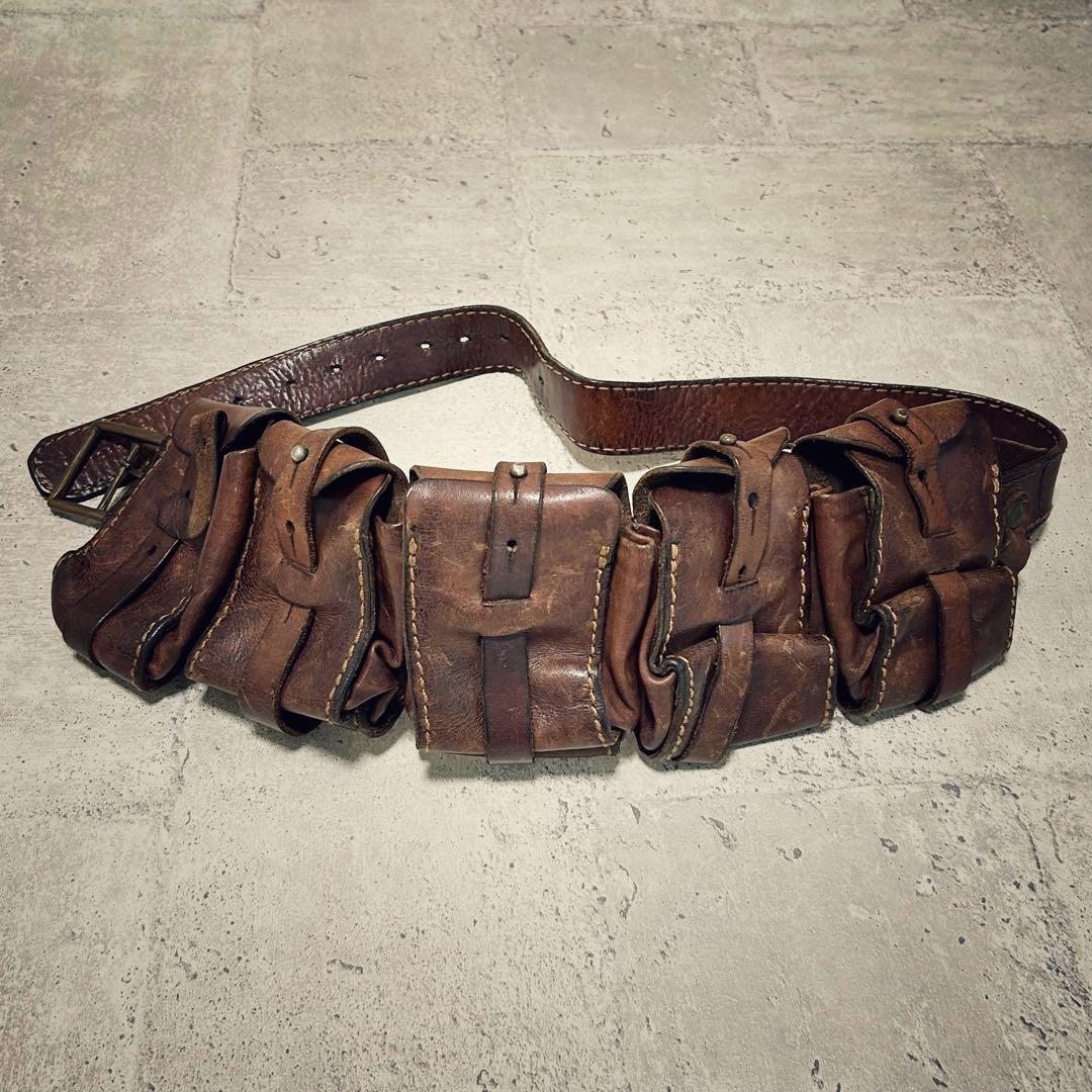 vintage 1914〜1919年 大戦 5連 カオスポーチ バンダリア vintage 1914〜1919年 大戦 5連 カオスポーチ バンダリア